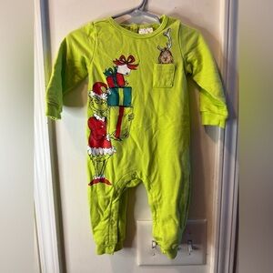 The Grinch Christmas Romper